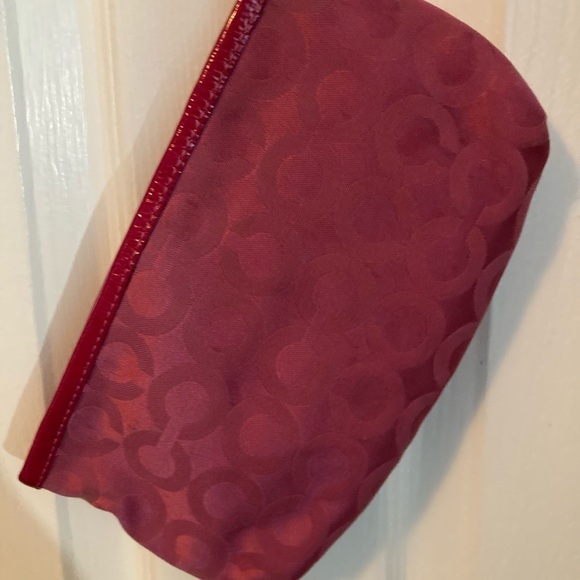 Coach Pink Wristlet/Clutch - Picture 2 of 6